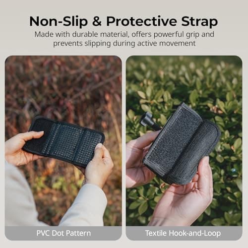 SmallRig Backpack Strap Mount for GoPro Hero 13/12/11, for DJI Osmo Nano Action 6/5 Pro/4/Pocket 3, for Insta360 X5/4/3/Ace Pro 2, Hook and Loop Fastener Clip Mount with Ball Head Adapter Base -5721 — view 2