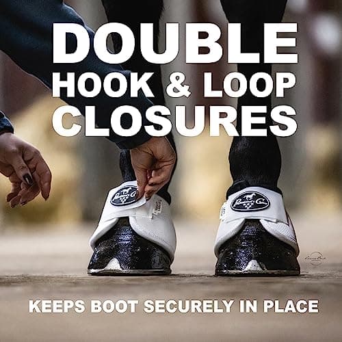 Professional's Choice Ballistic Overreach Bell Boots for Horses | Superb Protection, Durability & Comfort | Quick Wrap Hook & Loop | Sold in Pairs | X-Large Raspberry — view 4