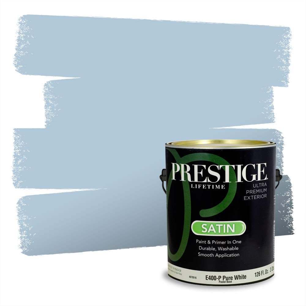 PRESTIGE Paints Interior Paint and Primer In One, 1-Gallon, Semi-Gloss, Comparable Match of Valspar* Dewdrop* — view 317