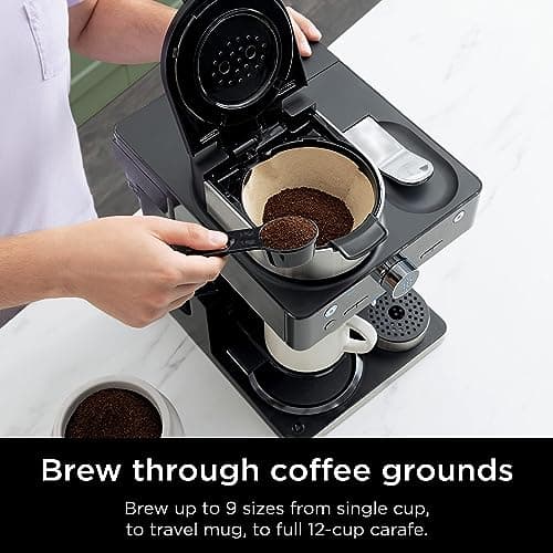 Ninja Espresso & Coffee Maker, Nespresso Capsule Compatible, Black, CFN601