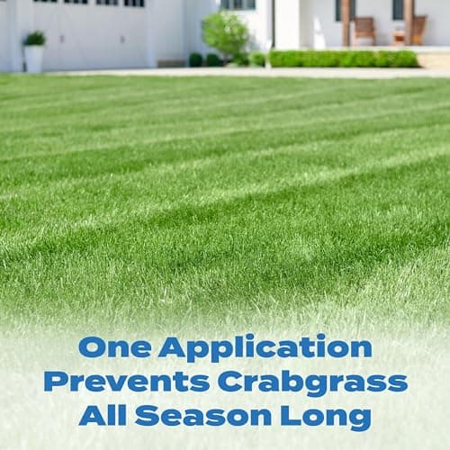 Scotts Halts Crabgrass & Grassy Weed Preventer - Crabgrass Preventer, Pre Emergent Weed Control for Lawns, Prevents Chickweed & More, Treats up to 5,000 sq. ft., 10.06 lb. — view 3