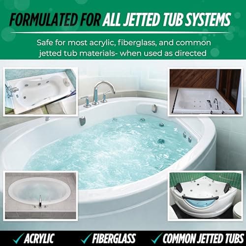 Oh Yuk Jetted Tub Cleaner 2X Concentrated – Deep Cleaning Jetted Bathtub & Jacuzzi Cleaner for Tub Systems with Jets – Removes Buildup – 16 fl oz — view 5