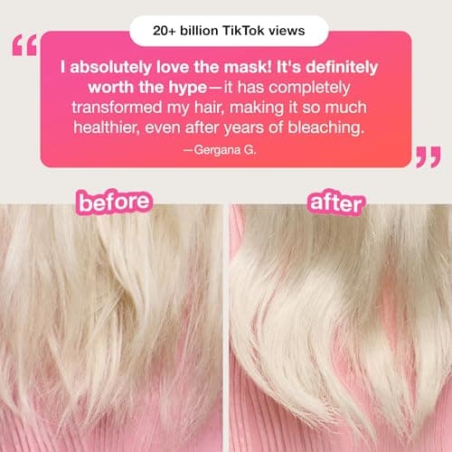 K18 Leave-In Molecular Repair Hair Mask - Peptide Hair Treatment Mask for Bleach, Color, Chemical + Heat Damaged Strands - Immediate + Lasting Damage Reversal in 4 Minutes (0.5 Fl oz) — view 3