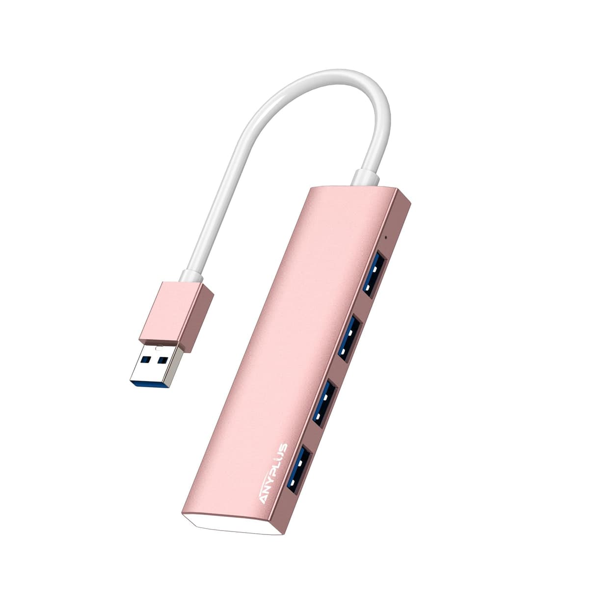 USB 3.0 Hub, 4 Port USB Hub Splitter,Portable USB Adapter Mini Multiport Expander for Desktop, Laptop, Xbox, Flash Drive, HDD, Console, Printer, PC, Keyboards, HP, Dell — view 10