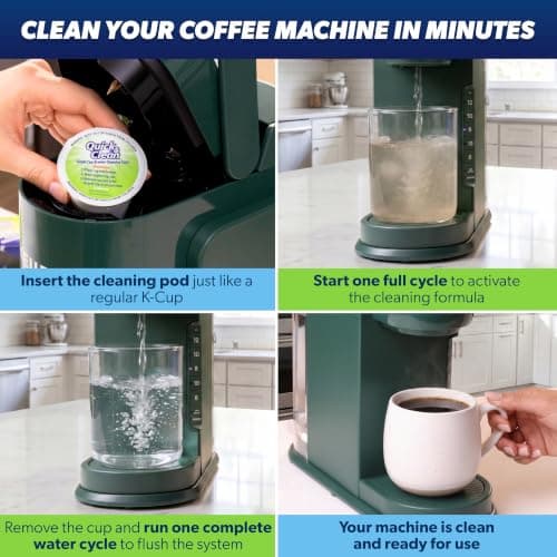 Quick & Clean [6-Pack] Keurig Cleaning Pods - K Cup Cleaner Pod For Keurig - 2.0 Coffee Machine Compatible, Removes Stains, Non-Toxic and Eco-Friendly — view 4