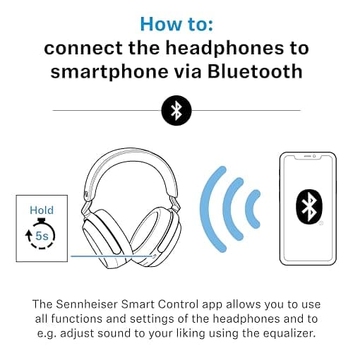 Sennheiser Momentum 4 Wireless Headphones, Bluetooth, ANC, 60h Battery — view 11