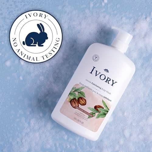 Ivory Gentle Exfoliating Body Wash, Notes of Jojoba Scent, 1.03 L — view 3