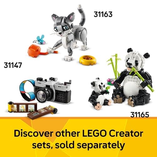LEGO Creator 3 in 1 Typewriter with Flowers - Building Toy with 3 Building Options, Typewriter, Flowerpot with Pen & Notebook, or Keytar - Gift Idea for Birthdays - 31169 — view 5