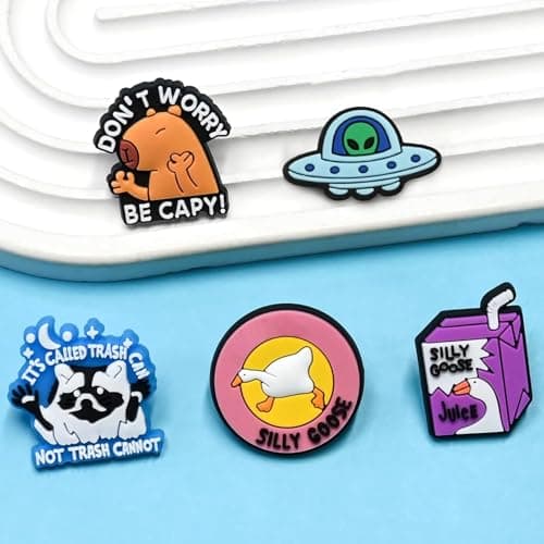 50Pcs Funny Shoe Charms,shoes decoration accessories Polyvinyl Chloride Party Gifts for Child Teen — view 5