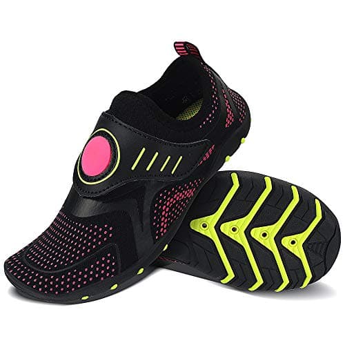 MAYZERO Kids Water Shoes Boys Girls Aqua Socks Non-Slip Quick Dry Swim Shoe Barefoot Beach Pool Shoes (Little Kid/Big Kid) — view 2