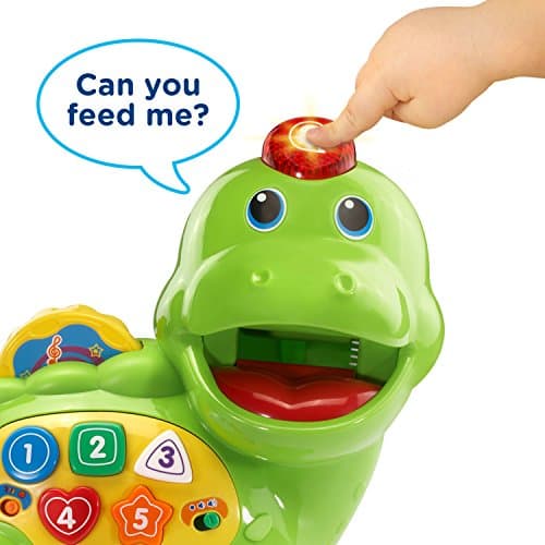 VTech Chomp and Count Dino, Green — view 2