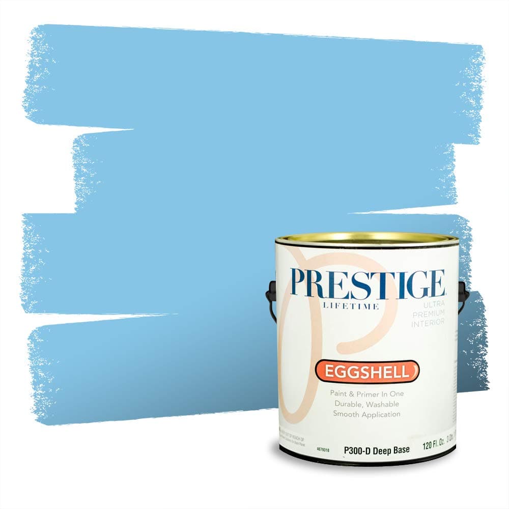 PRESTIGE Paints Interior Paint and Primer In One, 1-Gallon, Semi-Gloss, Comparable Match of Valspar* Dewdrop* — view 1479