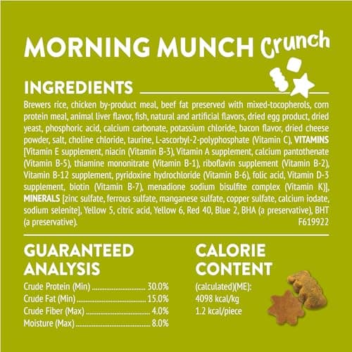 Purina Friskies Party Mix Morning Munch Crunch Egg, Bacon and Cheese Flavors Cat Treats - 30 oz Canister — view 5