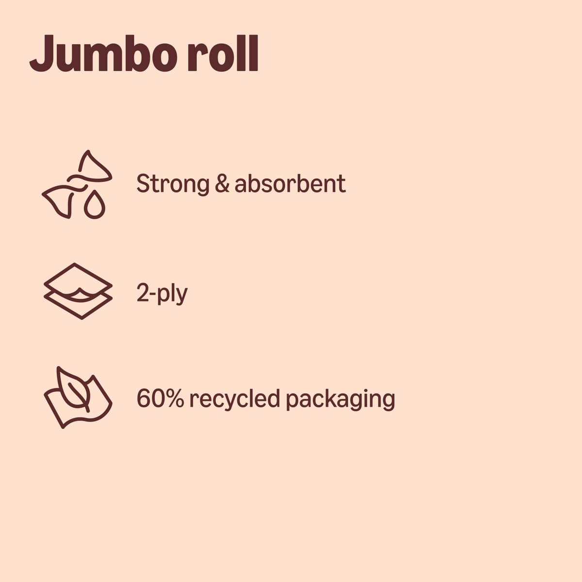 Our Essentials by Amazon Kitchen Towel Jumbo Roll 1 Pack, 2-Ply, 240 Sheets — view 4