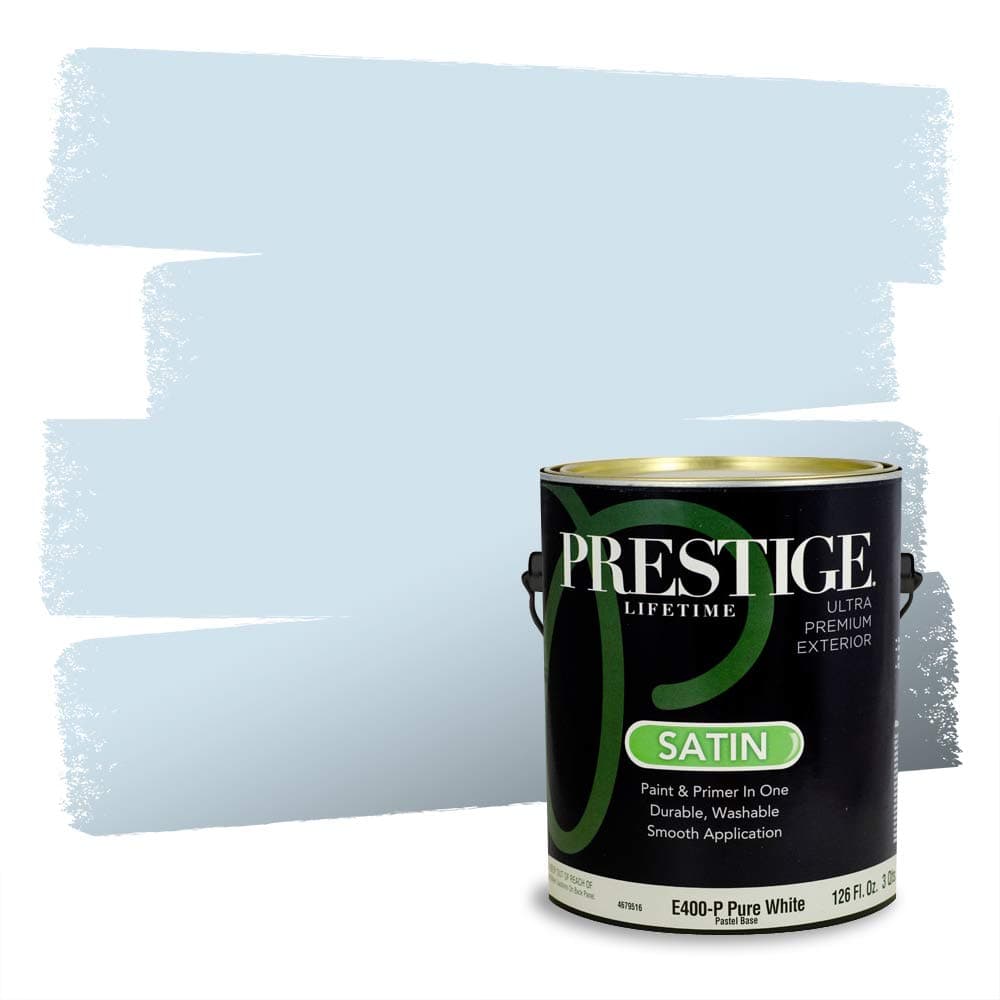 PRESTIGE Paints Interior Paint and Primer In One, 1-Gallon, Semi-Gloss, Comparable Match of Valspar* Dewdrop* — view 242