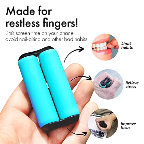ONO Roller - Handheld Fidget Toy for Adults | Help Relieve Stress, Anxiety, Tension | Promotes Focus, Clarity | Compact, Portable Design (Junior Size/ABS Plastic, Teal) — view 5
