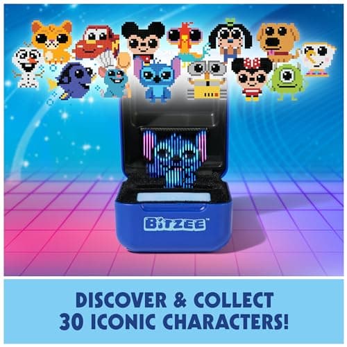 BITZEE, Disney with 30 Interactive Characters Inside, Reacts to Swipes, Tilts & Taps, Disney Toys & Digital Pet Boys & Girls Toys — view 5