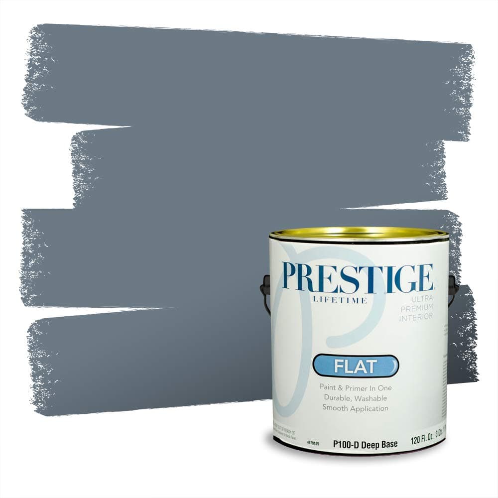 PRESTIGE Paints Interior Paint and Primer In One, 1-Gallon, Semi-Gloss, Comparable Match of Valspar* Dewdrop* — view 463