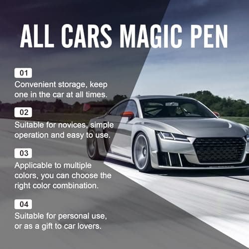 All Cars Magic Pen for Car Scratches, 2 PCS Magic Pen for Car Scratches for All Car Colors, Scratch Repair Magic Pen, Simple DIY Paint Repair Kit, Quick Fix for Wear Swirl Scuffs, Long-Lasting — view 4