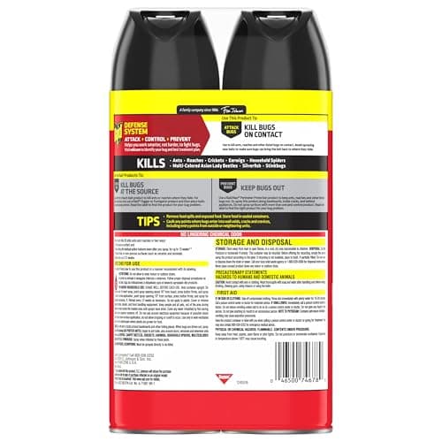 Raid Ant & Roach Killer 26, Fragrance Free Bug Killer for Home Use, Kills Bugs on Contact, Roach and Ant Spray, 17.5 Oz, 2 Count — view 9