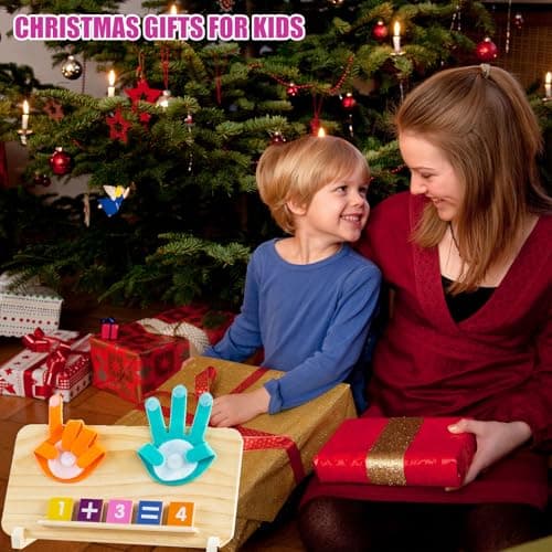 Montessori Toys for 3 4 5 Year Old,Preschool Learning Toys for Toddlers age 2-4,Educational Math manipulatives Number Counting Blocks for Kids,Birthday Christmas Stocking Stuffers for Boys Girls — view 5
