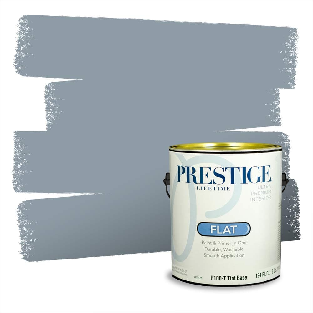 PRESTIGE Paints Interior Paint and Primer In One, 1-Gallon, Semi-Gloss, Comparable Match of Valspar* Dewdrop* — view 740