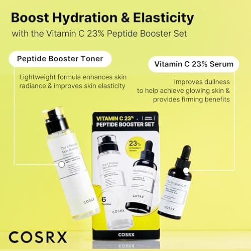 COSRX Vitamin C 23% Peptide Booster Set - Amazon Exclusive - Korean Skin Care, Gift Sets, Vitamin C Serum, Face Serum — view 3
