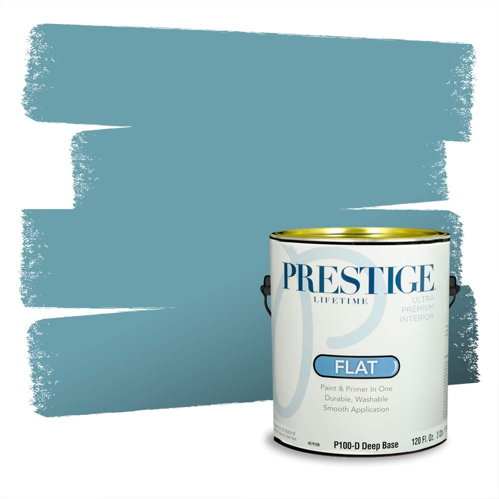 PRESTIGE Paints Interior Paint and Primer In One, 1-Gallon, Semi-Gloss, Comparable Match of Valspar* Dewdrop* — view 213