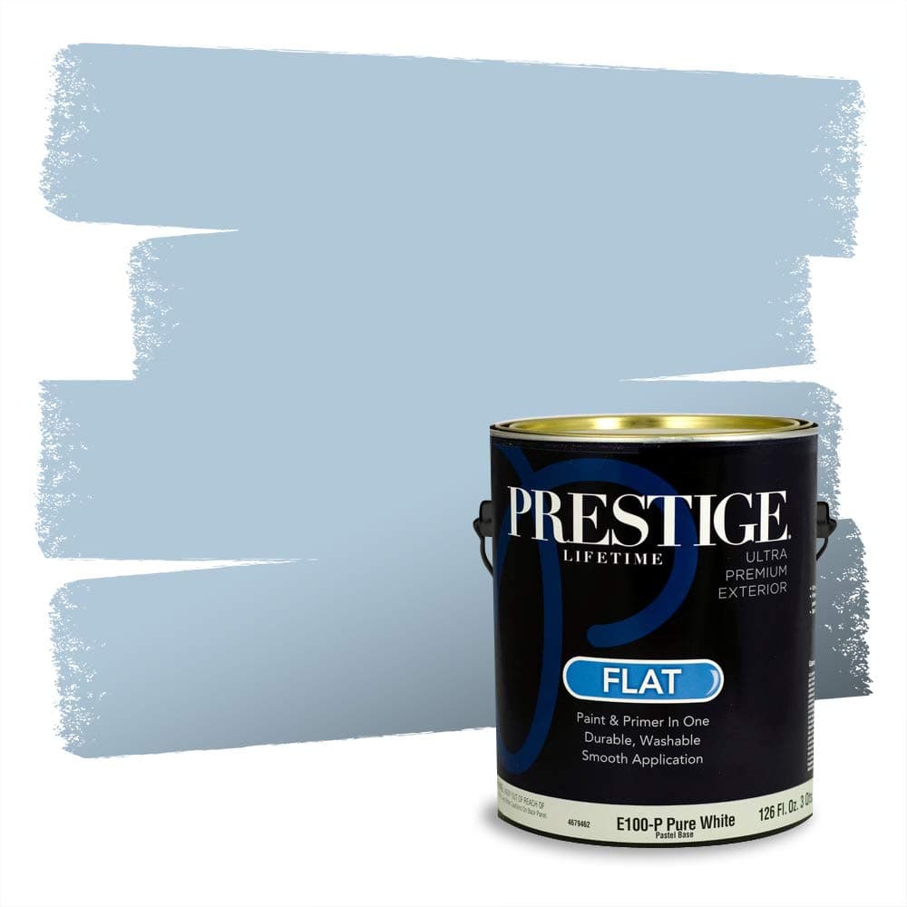 PRESTIGE Paints Interior Paint and Primer In One, 1-Gallon, Semi-Gloss, Comparable Match of Valspar* Dewdrop* — view 649