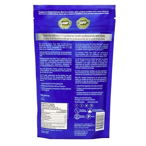 Celtic Sea Salt, Fine Ground, 16 Ounce