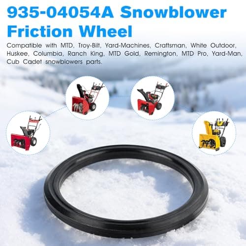 935-04054A Friction Wheel For MTD Snow Blower Friction Wheel Rubber — view 2