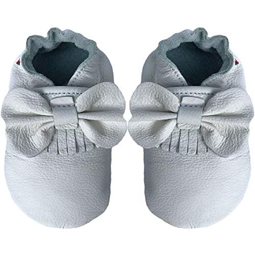 Carozoo (0-6 Months, Bow Fringe Off-White)