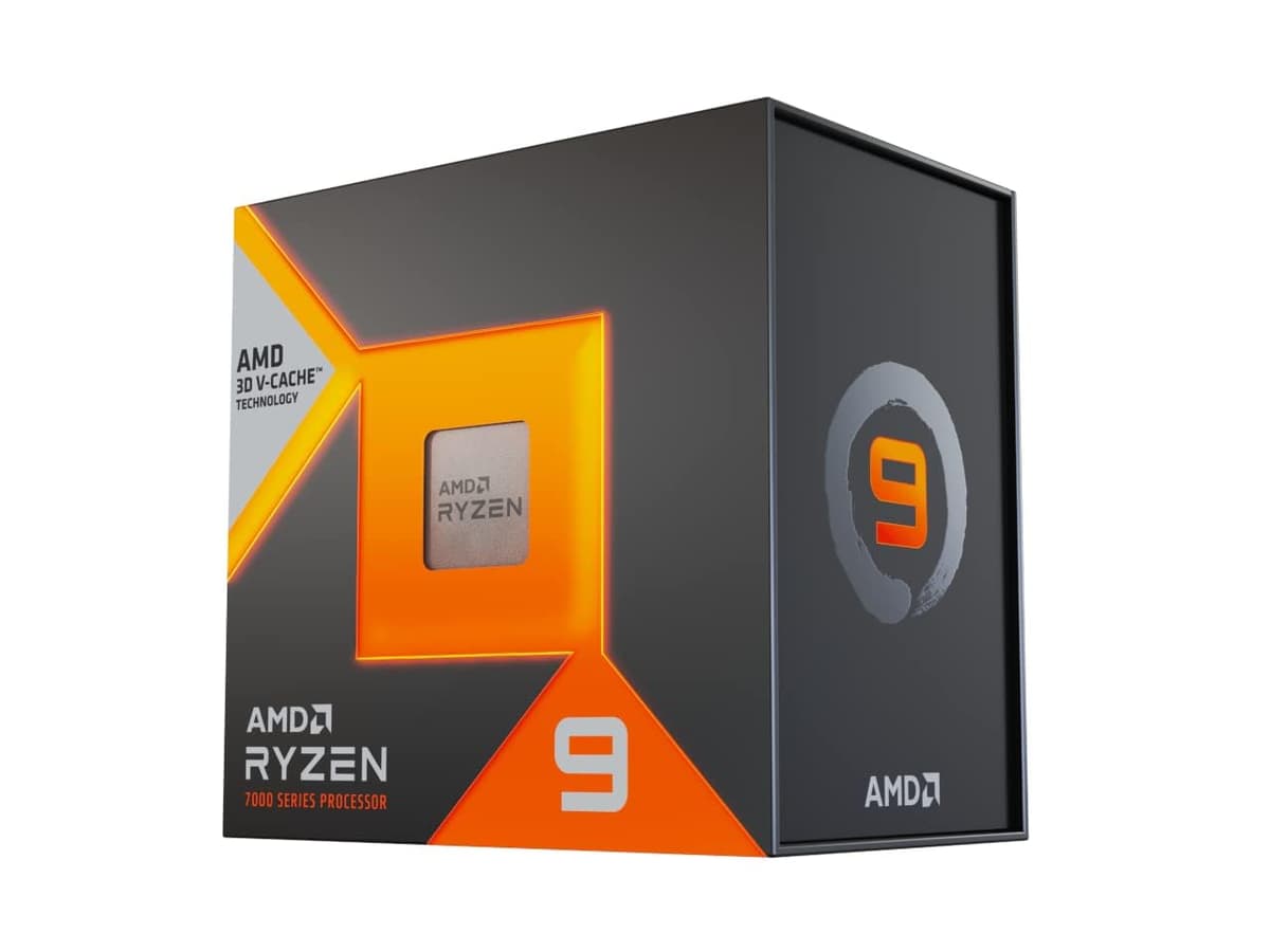 AMD Ryzensets 7 7800X3D Processor with 3D V Cache technology (integrated Radeon Graphics, 8 cores/16 threads, 120W TDP, AM5 Socket, 104MB cache, up to 5.0 GHz max boost, no cooler) — view 7