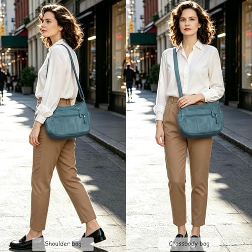 VOLGANIK ROCK Purses for Women Soft PU Leather Shoulder Bag Ladies Crossbody Purse and handbags Lightweight Pocketbook