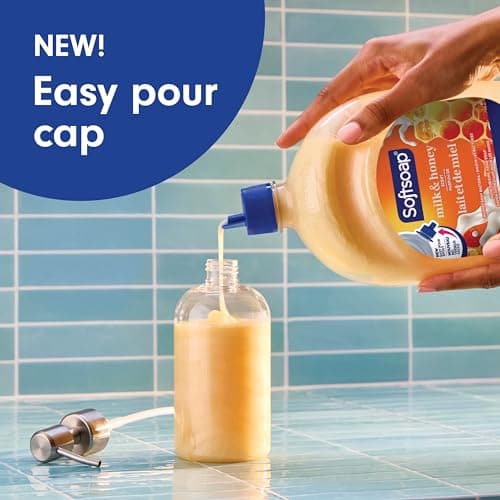 Softsoap Moisturizing Liquid Hand Soap, Milk & Honey Scent, 50 fl oz Refill — view 2