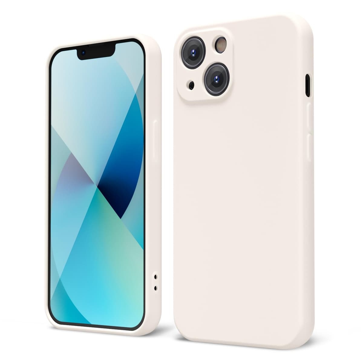 oakxco for iPhone 17 Pro Max Phone Case Liquid Silicone, Cute Thin Slim Grip Soft Rubber Gel for Women Men, Smooth Matte TPU Plain Solid Color Girly Simple Case with Camera Cover, Light Pink — view 556