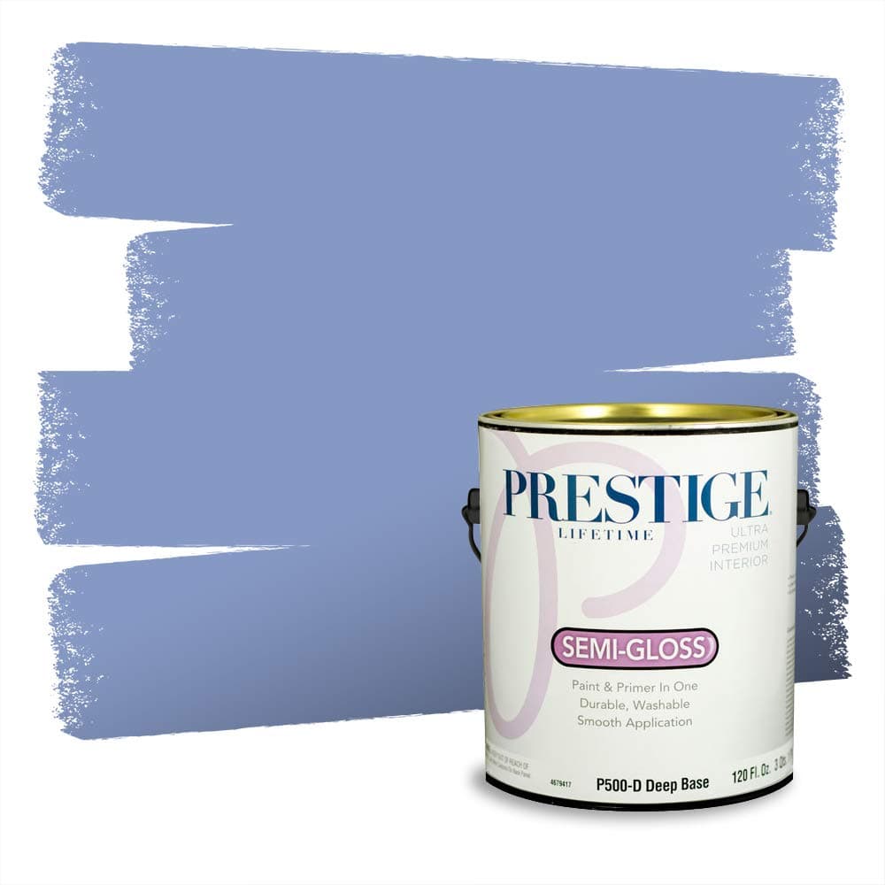 PRESTIGE Paints Interior Paint and Primer In One, 1-Gallon, Semi-Gloss, Comparable Match of Valspar* Dewdrop* — view 942