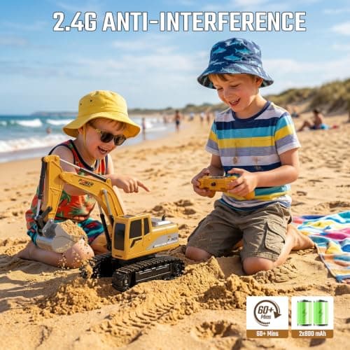 Remote Control Excavator, RC Construction Toy — view 3