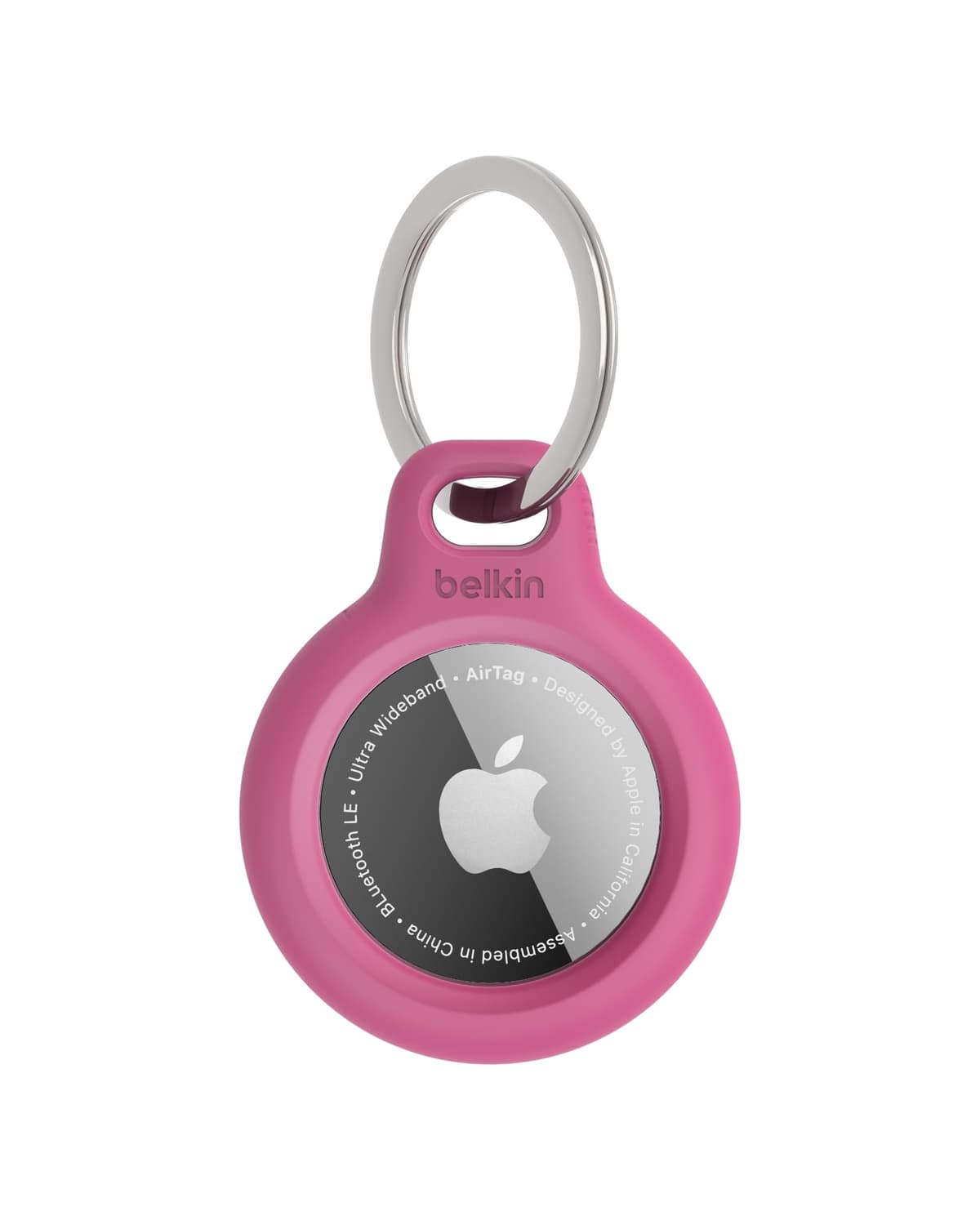 Belkin Secure Holder Funda Impermeable con Llavero para AirTag, Cubierta Resistente y antiarañazos, Accesorio Protector con Anillo para Llaves, Mascotas, Mochilas, Maletas y Otros, Negro una Unidad — view 8