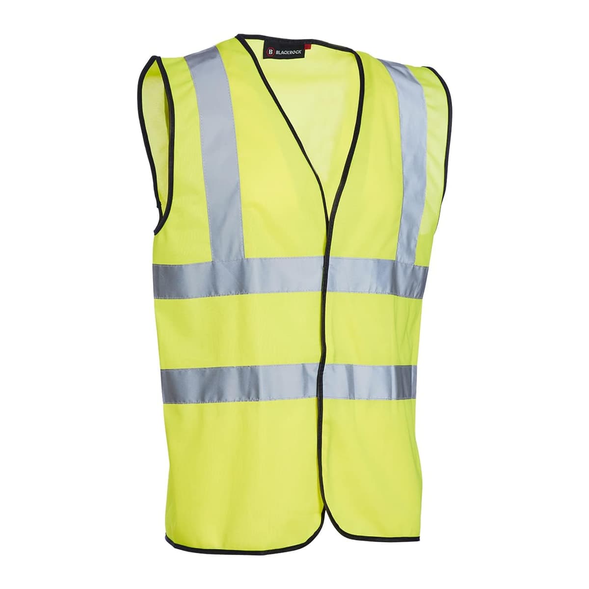 Blackrock Yellow Hi Vis Vest, High Vis Vests, Hi-Vis Jackets, High Visibility, Safety Vest, Reflective, Hivisible PPE, Hi Viz, Security Vests, Workwear, Work, Cycling, Mens Womens — view 5