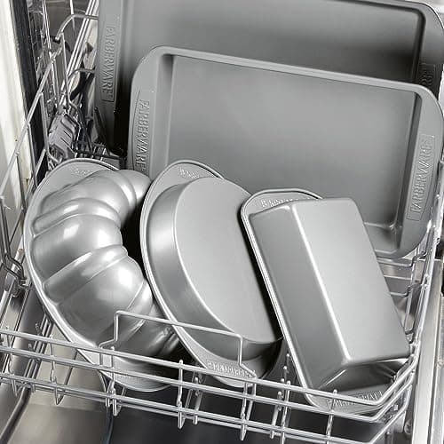 Farberware Nonstick Bakeware 9x13 Baking Pan, Rectangular Cake Pan, Gray — view 7