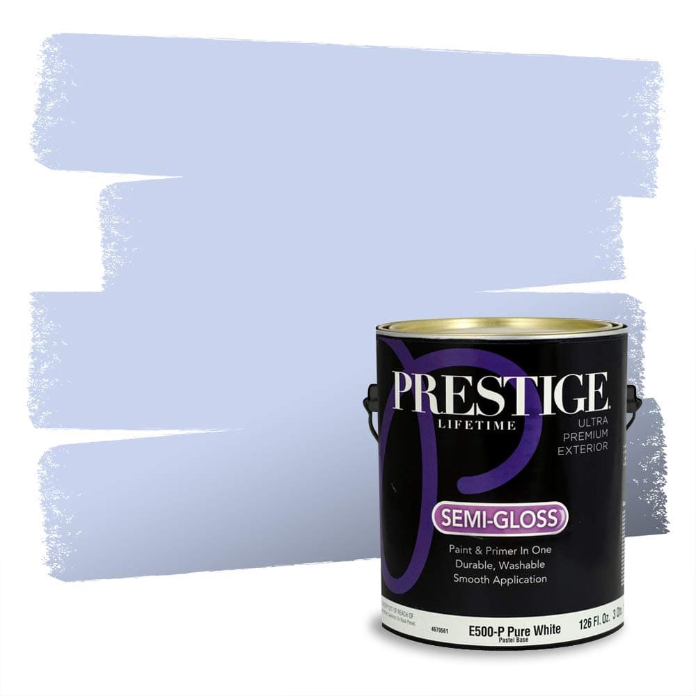PRESTIGE Paints Interior Paint and Primer In One, 1-Gallon, Semi-Gloss, Comparable Match of Valspar* Dewdrop* — view 1638