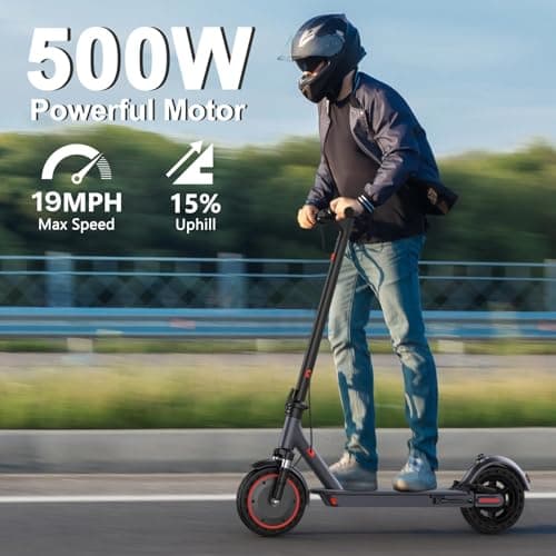 Volpam 11" Electric Scooter, 800W Motor with Dual Suspension, Top Speed 31 MPH, Max 30 Miles Long Range, E Scooter for Commuting, APP Control, 220LBS Max Load