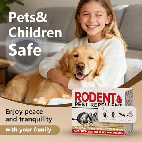 Mouse Repellent 36 Balls, Peppermint Rodent Repellent for Indoor & Outdoor Use, Long-Lasting Safe Mice Deterrent, Natural Effective Moth Balls for Rodent Control for Home, Car & Garden — view 2