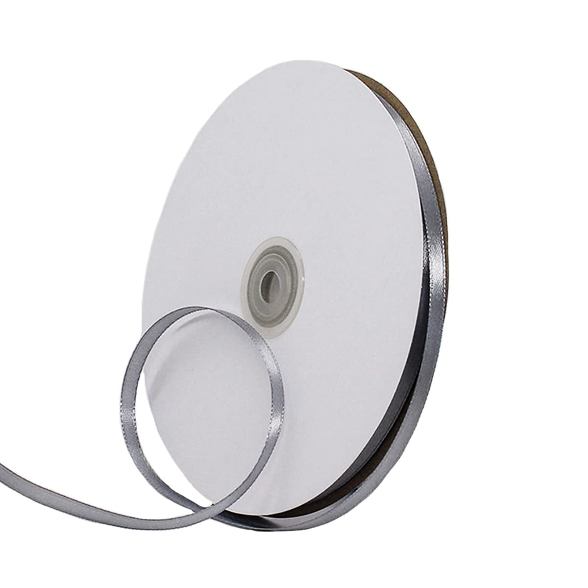 40mm Wide White Ribbon Thick Wedding Car Ribbon 22m, 1.5 inch Thick White Satin Ribbon for Gift Wrapping Wedding Car Christmas Birthday Cake Hair Bow Florist Bouquet Crafts Decorations — view 101