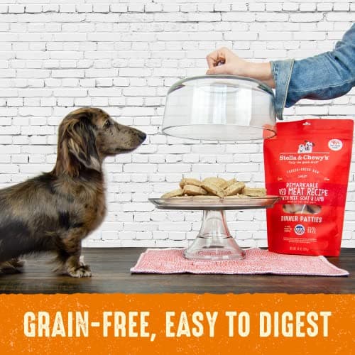 Stella & Chewy’s Freeze Dried Raw Dinner Patties – Grain Free Dog Food, Protein Rich Stella’s Super Beef Recipe – 708g Bag — view 5