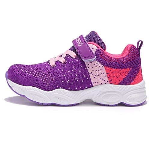 MAYZERO Kids Tennis Shoes Breathable Running Shoes Lightweight Athletic Shoes Walking Shoes Fashion Sneakers for Boys and Girls — view 2