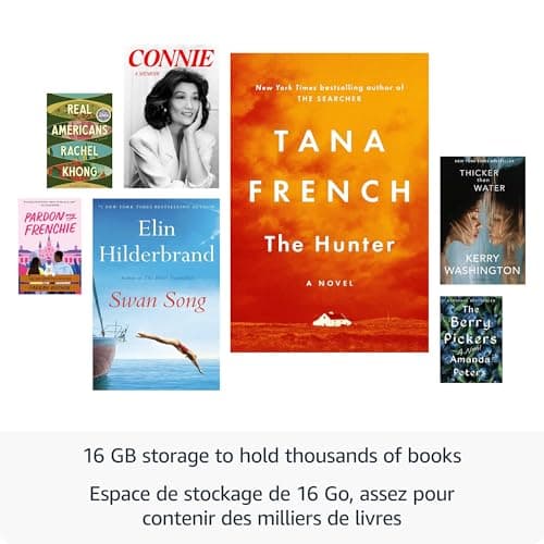 Amazon Kindle 16 GB (newest model) - Lightest and most compact Kindle, now with faster page turns, for an enhanced reading experience - Black — view 4