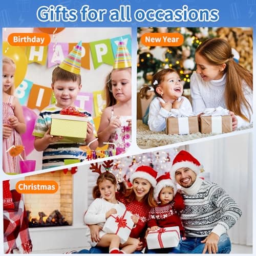 Handheld Game for Kids -Preloaded 220 Retro Video Games, Portable Gaming Player with Rechargeable Battery 3.0" LCD Screen, Mini Arcade Electronic Toy Gifts for Boys Girls (Blue) — view 5