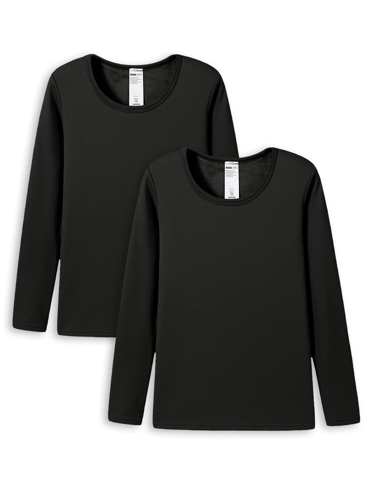 LAPASA Camiseta Termica Manga Larga Mujer (Pack de 1 & 2) Extra Cálido Camisa Interior Thermal Top Baselayer Frío Extremo Elastico Montaña Esqui Deporte Invierno L15/L39/L42 — view 10